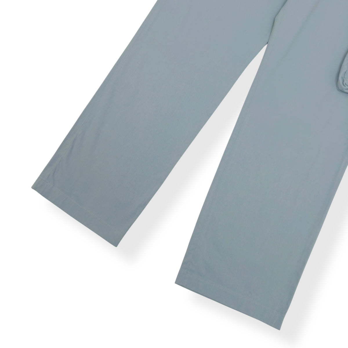 LOUIS VUITTON LV AIRPLANE EMBROIDERED REGULAR CHINO TROUSERS BLUE 42 / M