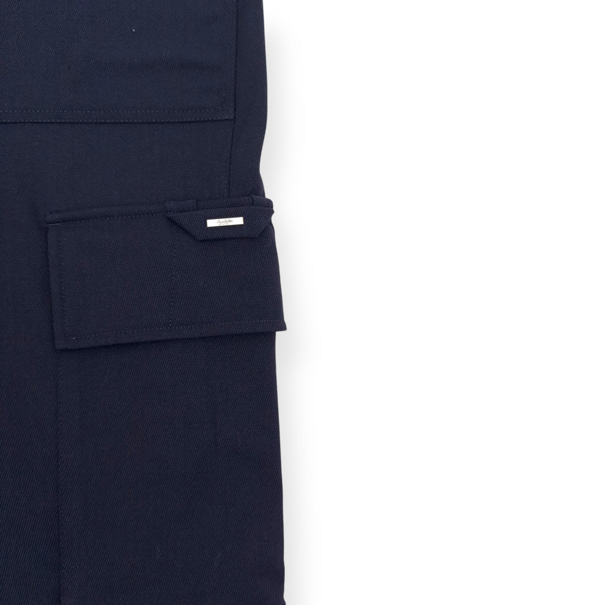 LOUIS VUITTON WOOL CARGO TROUSRERS NAVY M