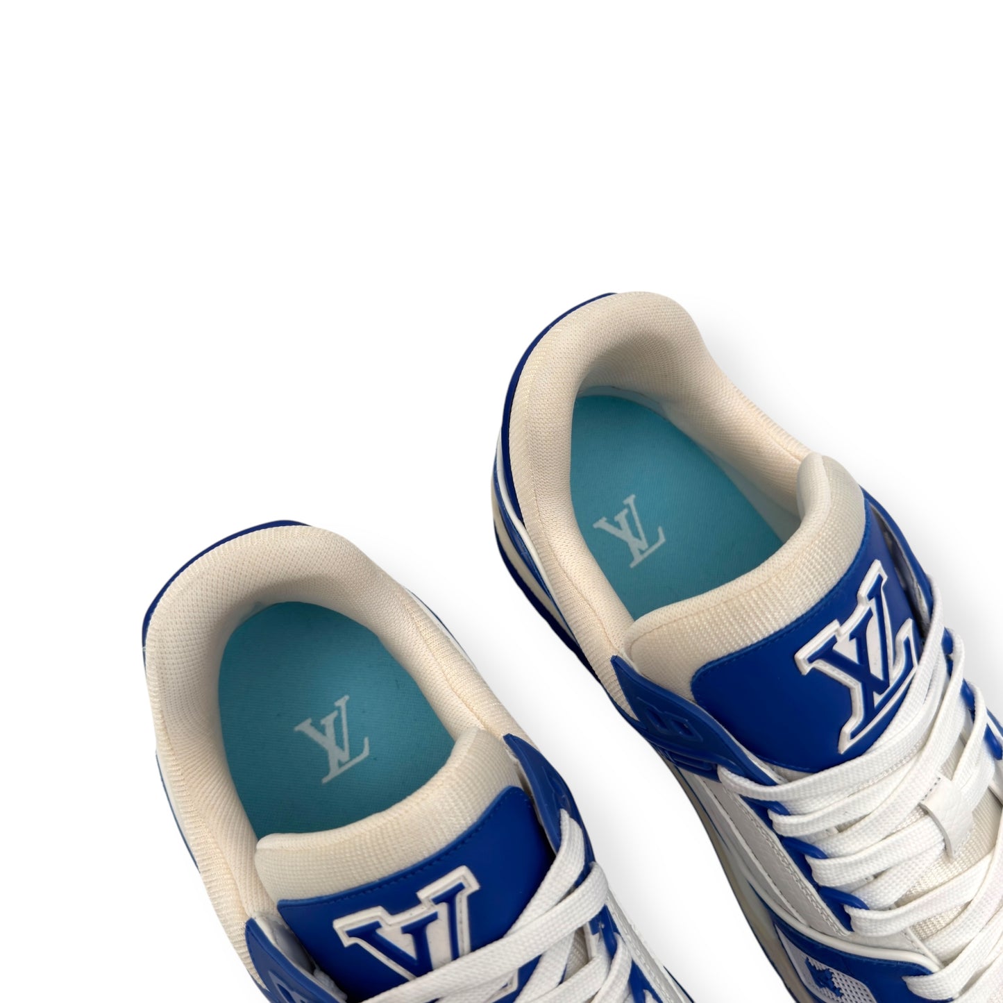 LOUIS VUITTON LV SNEAKER BLUE / WHITE UK8