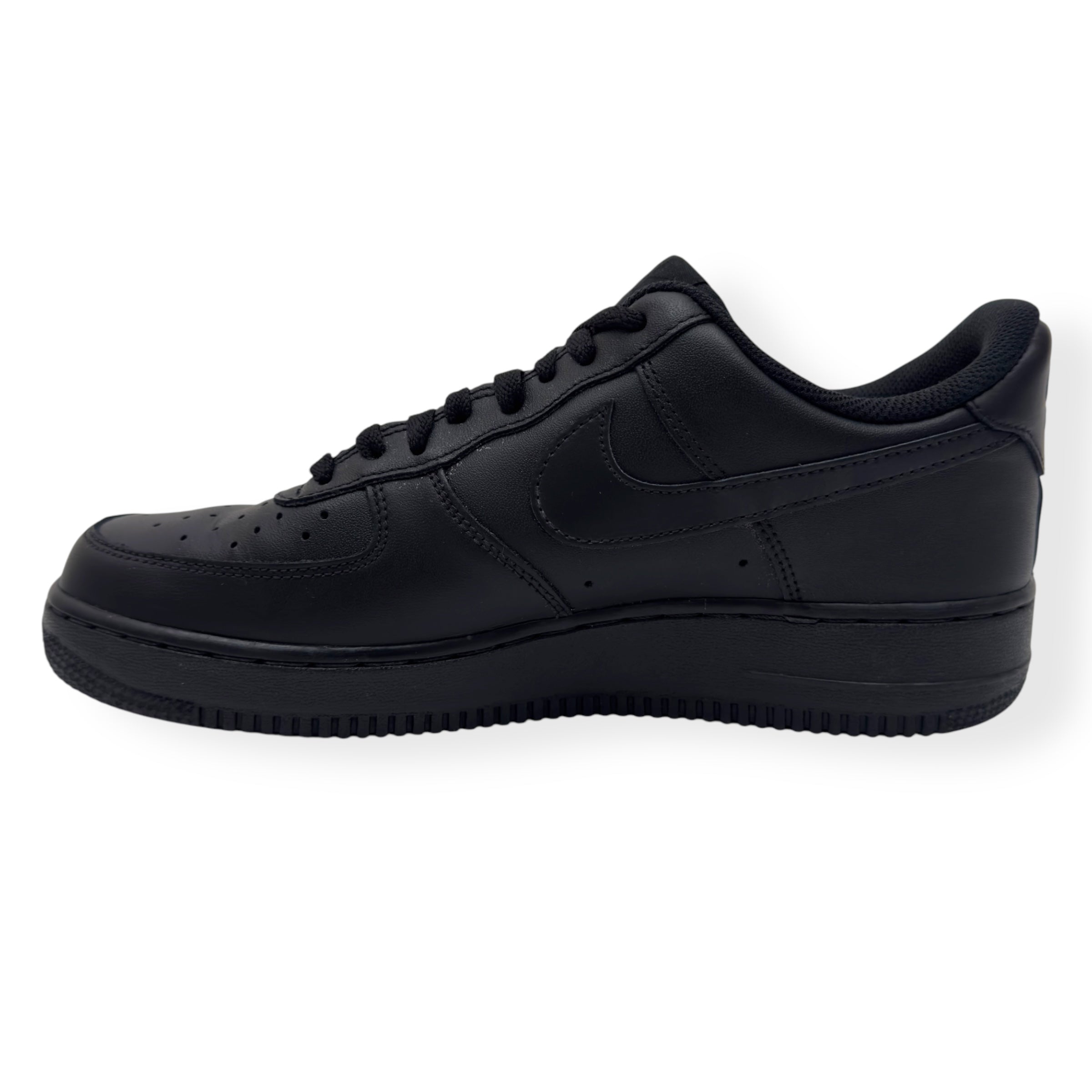 NIKE AIRFORCE 1 SNEAKER BLACK UK8.5