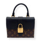 LOUIS VUITTON LOCKY BB MONOGRAM CANVAS / LEATHER BAG