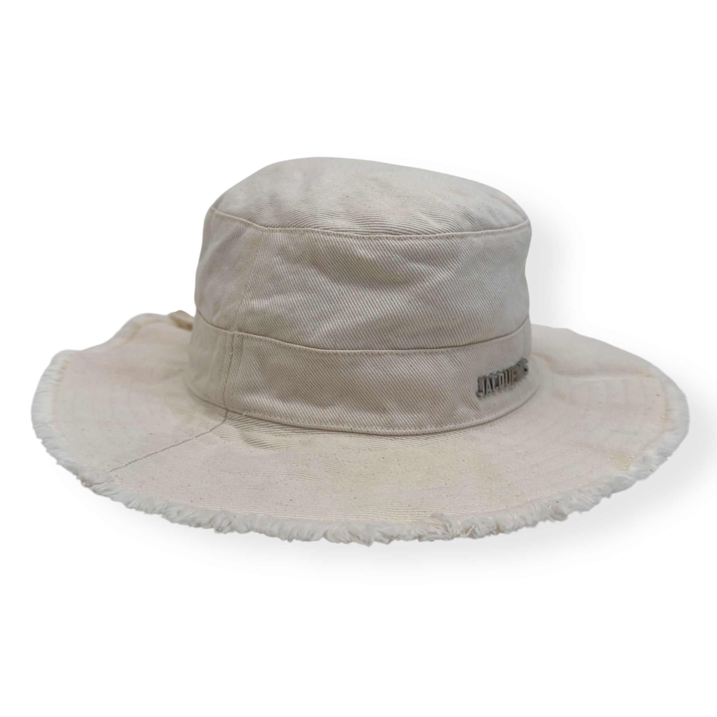 JACQUEMUS LE BOB ARTICHAUT BUCKET HAT OFF-WHITE 60