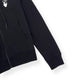OFF-WHITE ZIP UP CUT HERE HOODIE BLACK / WHITE M