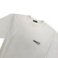 BALENCIAGA POLITICAL LOGO COTTON T-SHIRT WHITE L