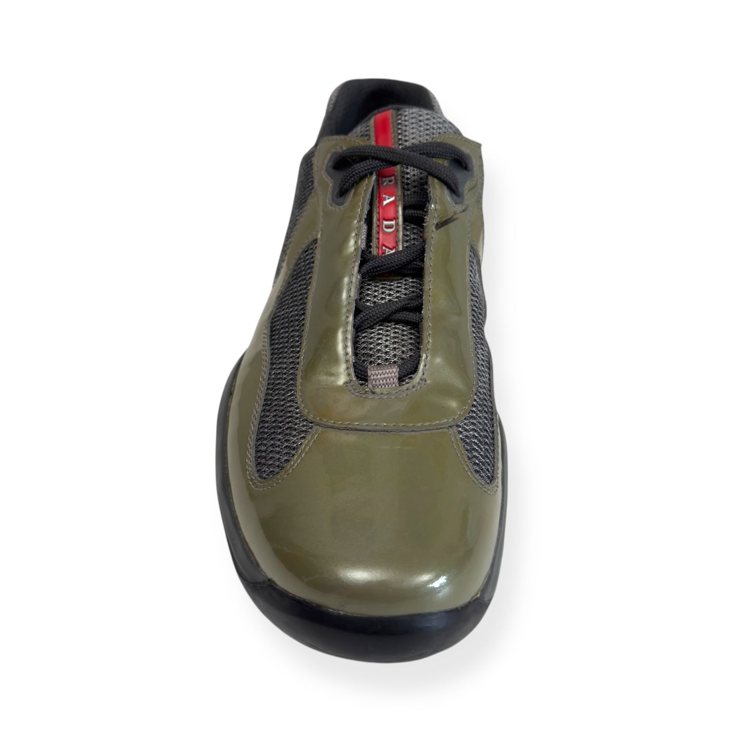 PRADA AMERICAS CUP SNEAKER OLIVE GREEN UK8.5