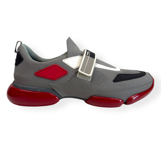 PRADA CLOUDBUST SNEAKER GREY / RED UK9