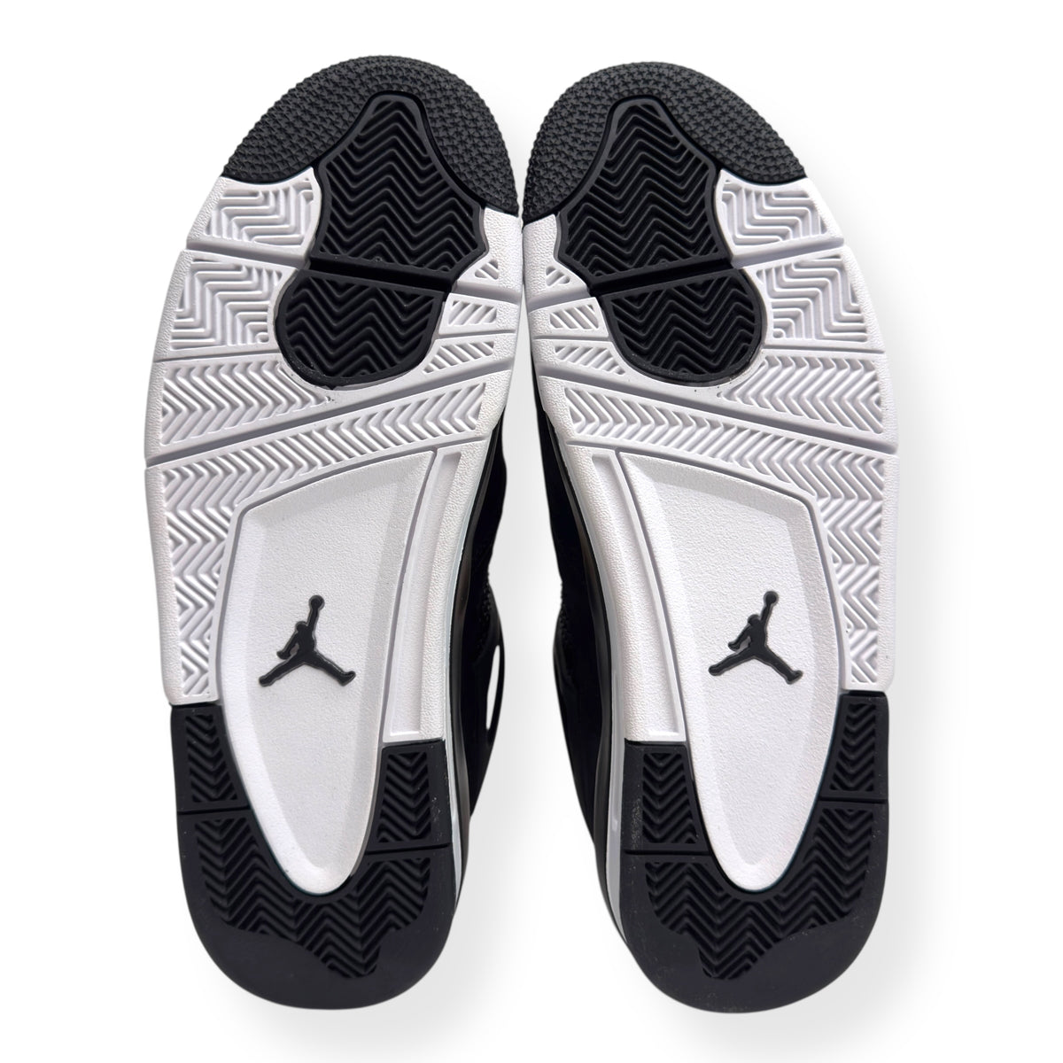 AIR JORDAN 4 RETRO GS SNEAKER ROYALTY BLACK / GOLD UK9.5