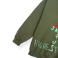 TRAVIS SCOTT X JORDAN CACTUS JACK HIGHEST HOODIE OLIVE L