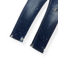 DSQUARED2 DISTRESSED DENIM JEANS BLUE 48 / M