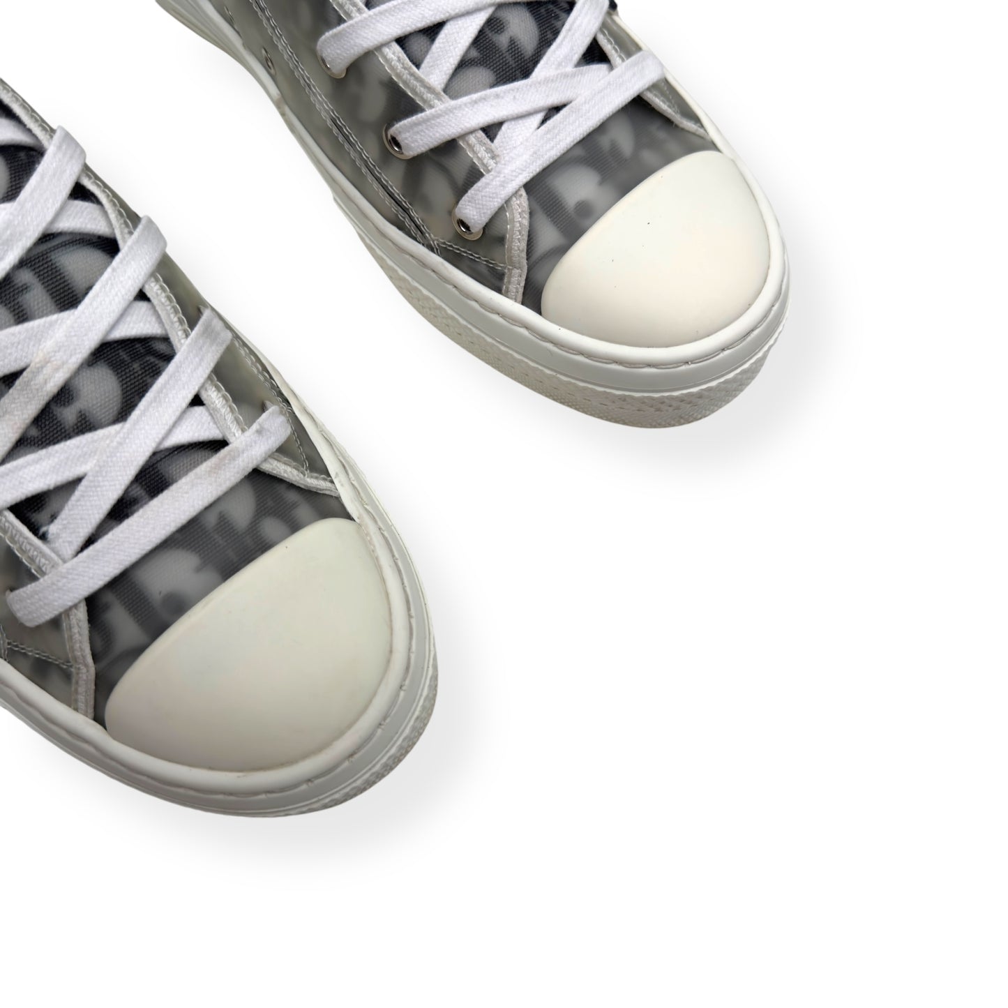 DIOR B23 HIGH TOP SNEAKERS BLACK / WHITE 42 / UK8