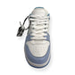 OFF-WHITE OUT OF OFFICE LOW TOP SNEAKER LIGHT BLUE UK8