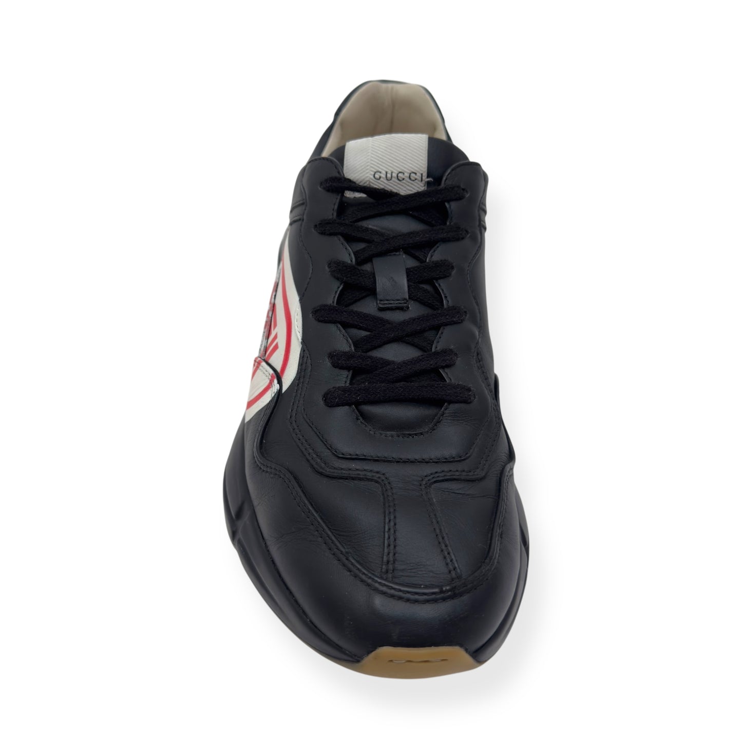 GUCCI RHYTON SEGA SNEAKER BLACK / RED UK9.5