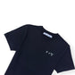 OFF-WHITE LOGO EMBROIDERED T-SHIRT BLACK M