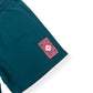 CASABLANCA GOTHIC-STACKED LOGO SWEATSHORTS GREEN XL