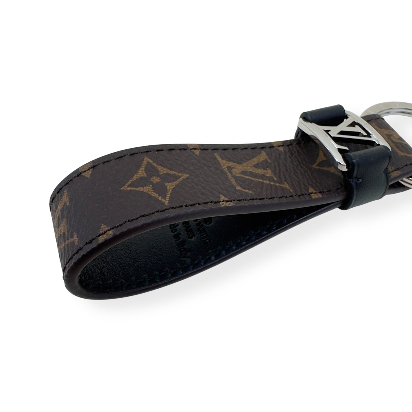 LOUIS VUITTON DRAGONNE KEY HOLDER BROWN