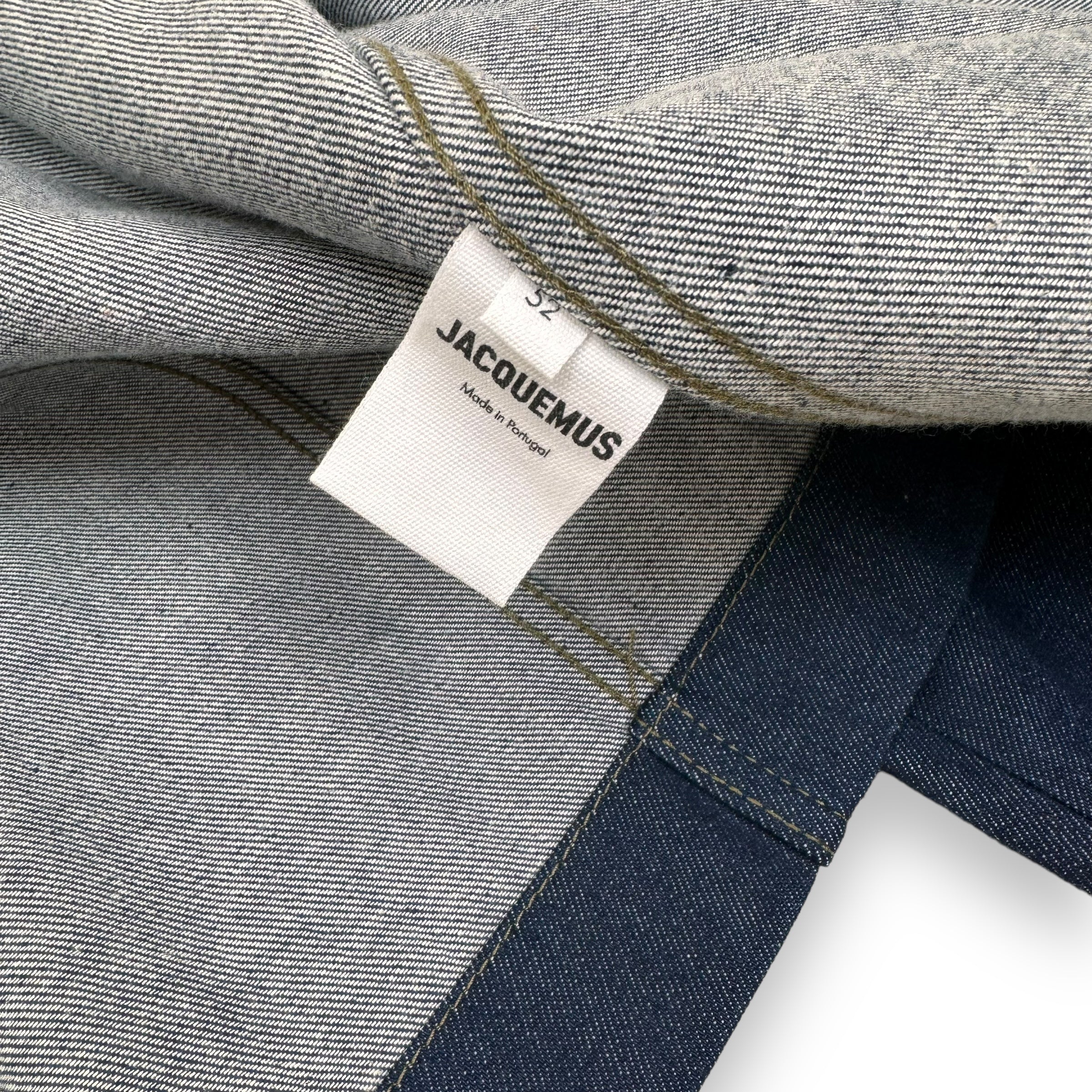 JACQUEMUS ‘LE PAPIER’ DENIM JACKET NAVY XL