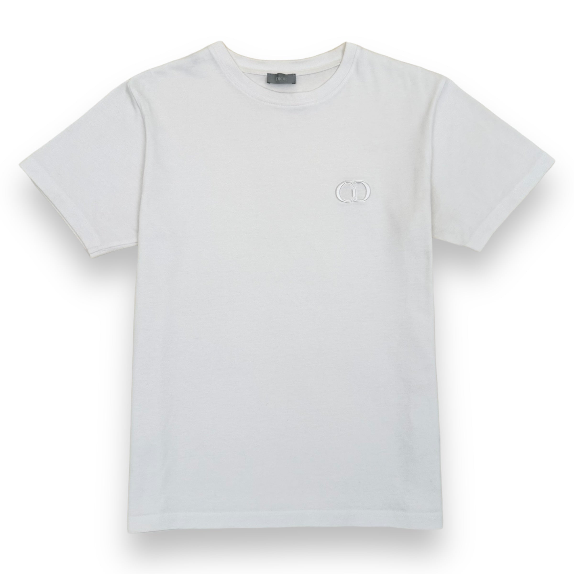 DIOR CD ICON COTTON T-SHIRT WHITE M