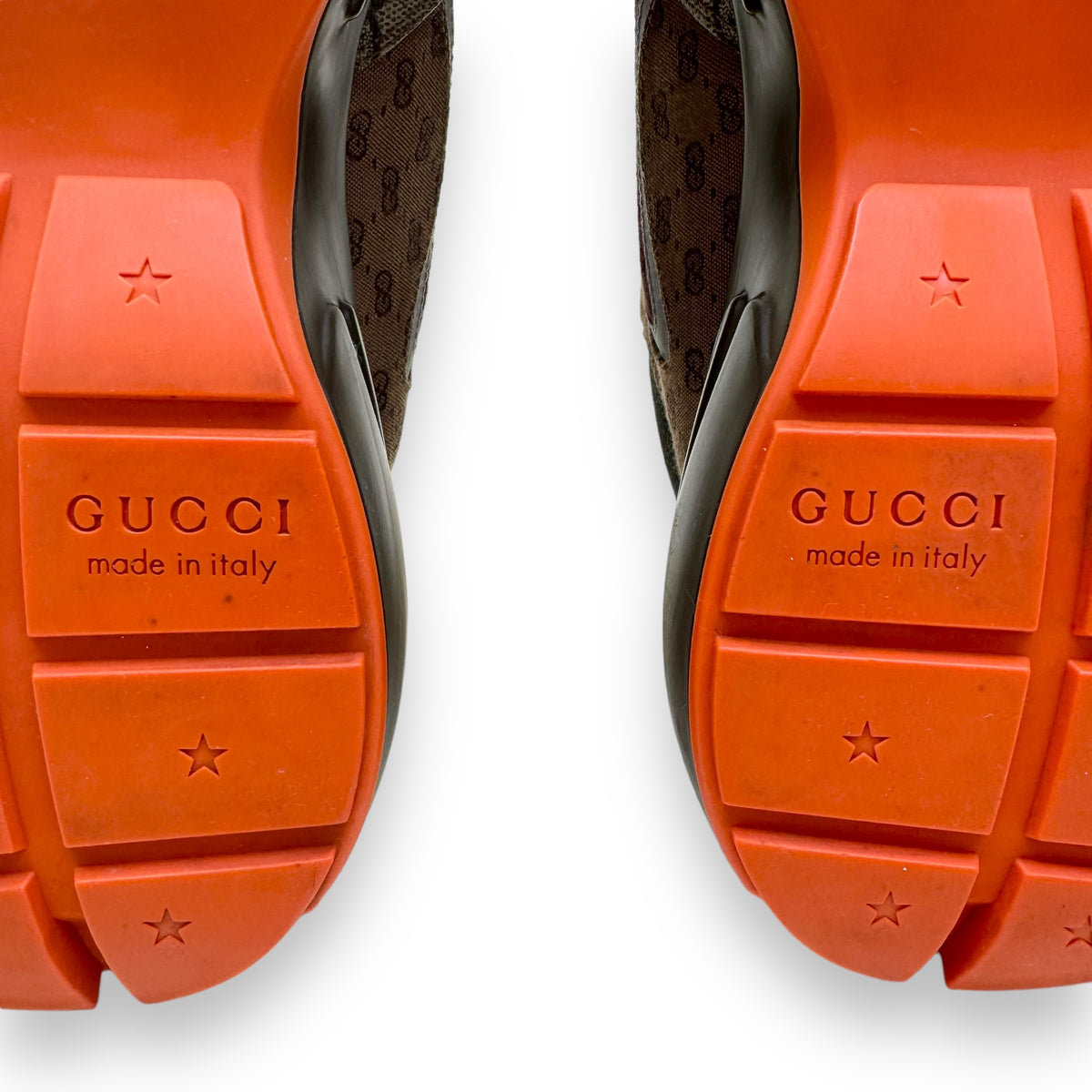 GUCCI RHYTON GG SUPREME SNEAKER BEIGE / ORANGE UK8.5