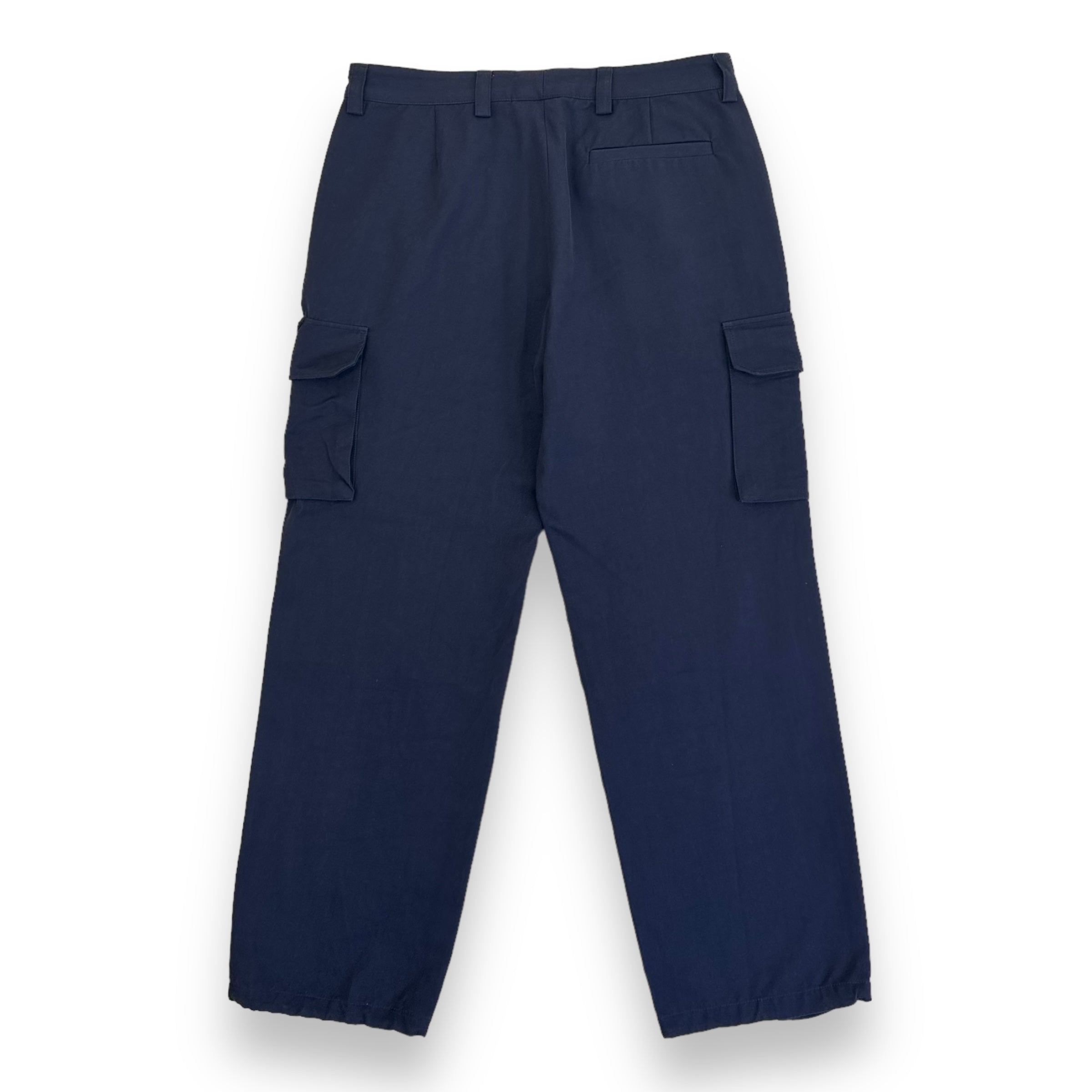 LOUIS VUITTON LVSE PANELLED CARGO PANTS NAVY L