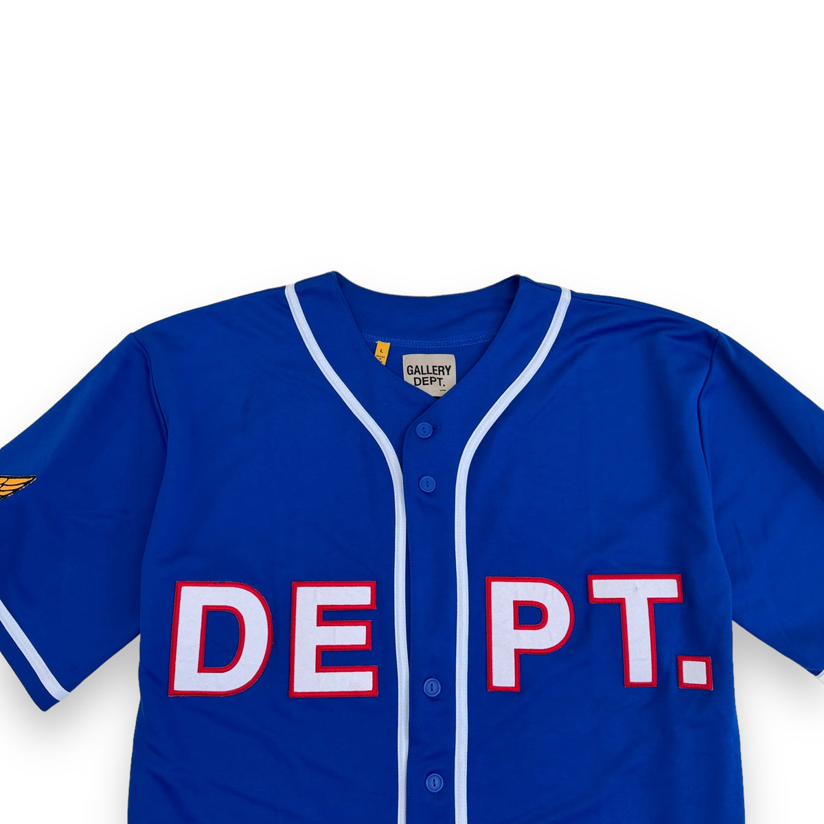 GALLERY DEPT. ECHO PARK BASEBALL JERSEY BLUE L