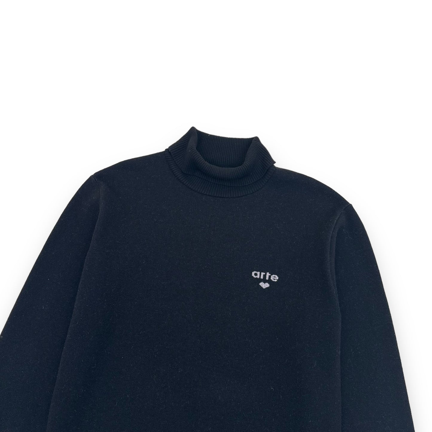 ARTE ANTWERP TURTLENECK SWEATER BLACK XL