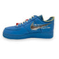 NIKE X OFF-WHITE AIR FORCE 1 MCA UNIVERSITY BLUE SNEAKER UK10.5