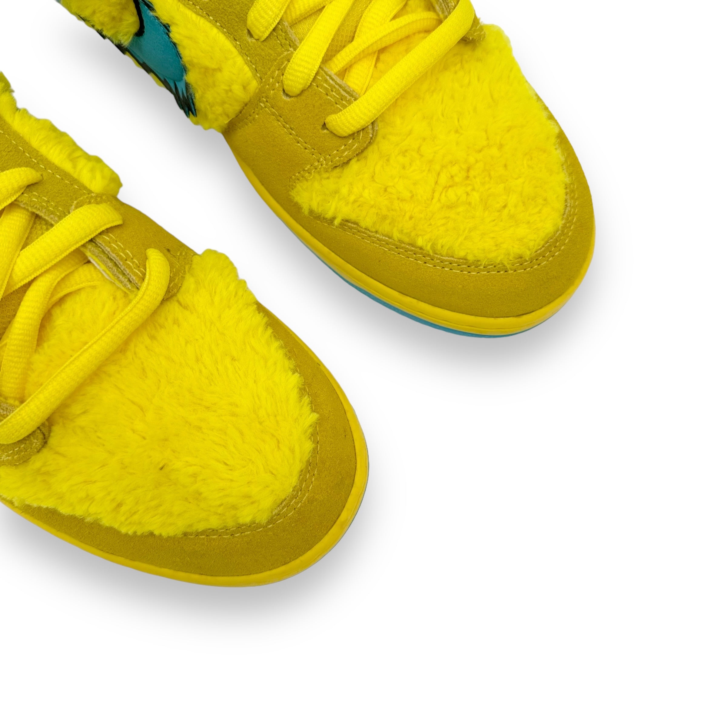 NIKE SB DUNK LOW GRATEFUL DEAD BEARS OPTI SNEAKER YELLOW UK10.5