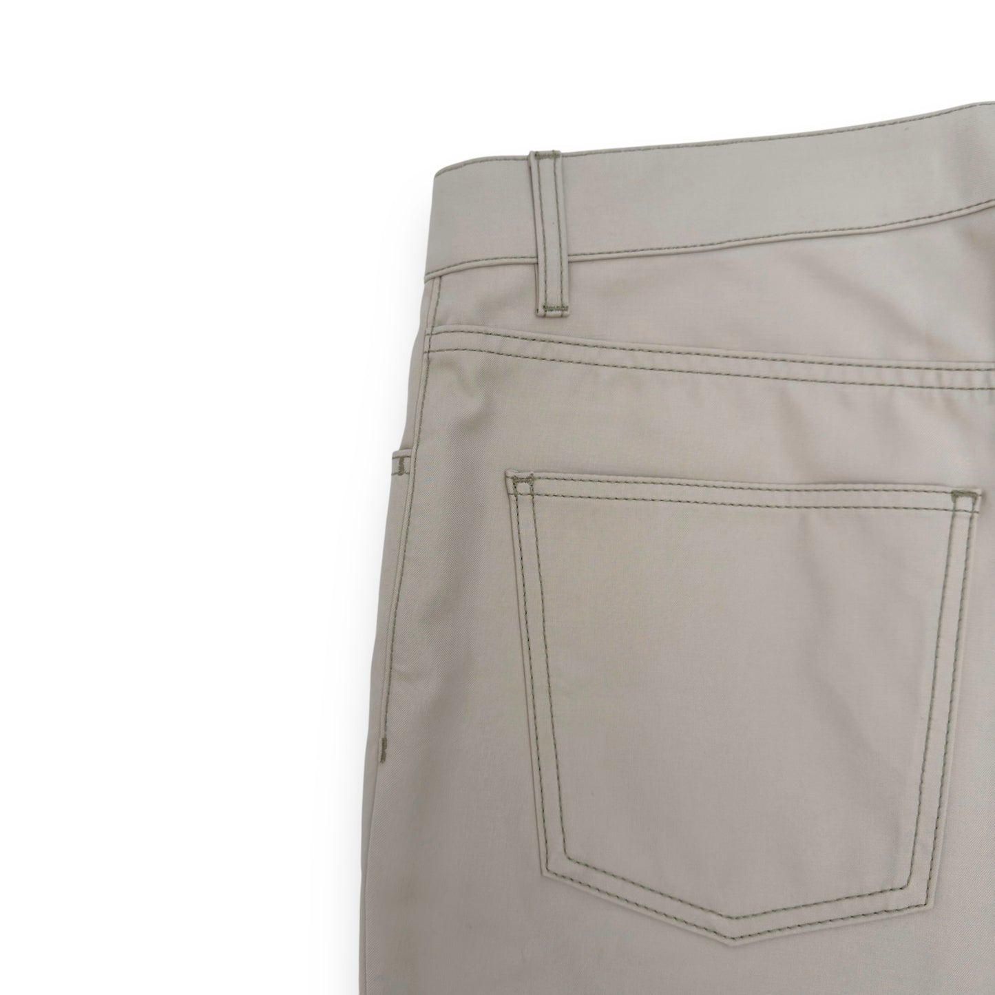 VALENTINO COUTURE GABARDINE TROUSERS SAND BEIGE 50 / L