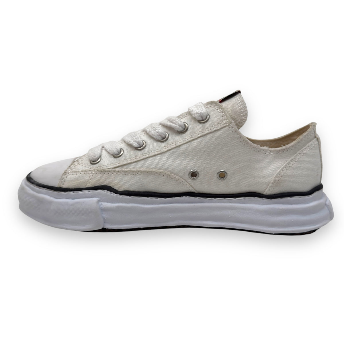 MAISON MIHARA YASUHIRO LOW TOP SNEAKER WHITE UK11