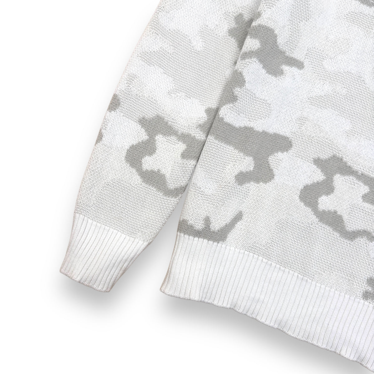 1017 ALYX 9SM CAMO SWEATER WHITE M