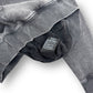 SAINT LAURENT ARCHIVE LOGO HOODIE WASHED GREY L
