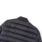 MONCLER AUBIN QUILTED SHELL DOWN JACKET BLACK 3 / M