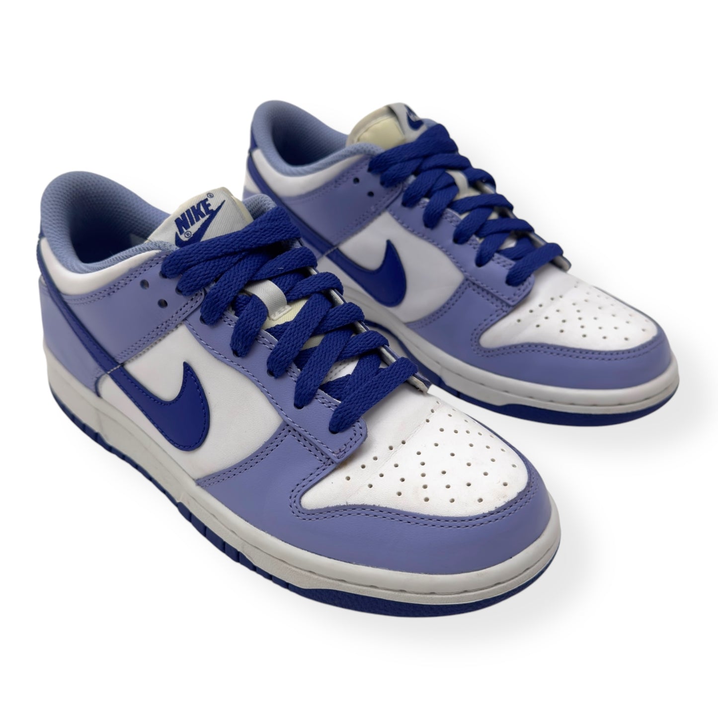 NIKE WOMENS DUNK LOW TOP SNEAKER BLUEBERRY UK5