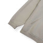BALENCIAGA OVERSIZED LOGO EMBROIDERED HOODIE CREAM / BLACK M