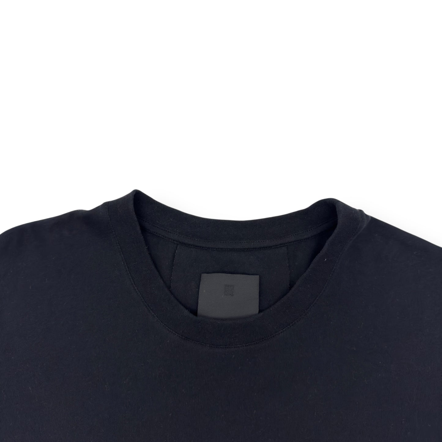 GIVENCHY LOGO EMBROIDERED T-SHIRT BLACK XL