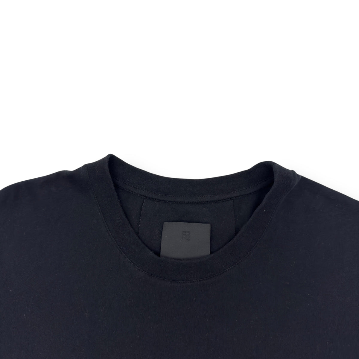 GIVENCHY LOGO EMBROIDERED T-SHIRT BLACK XL