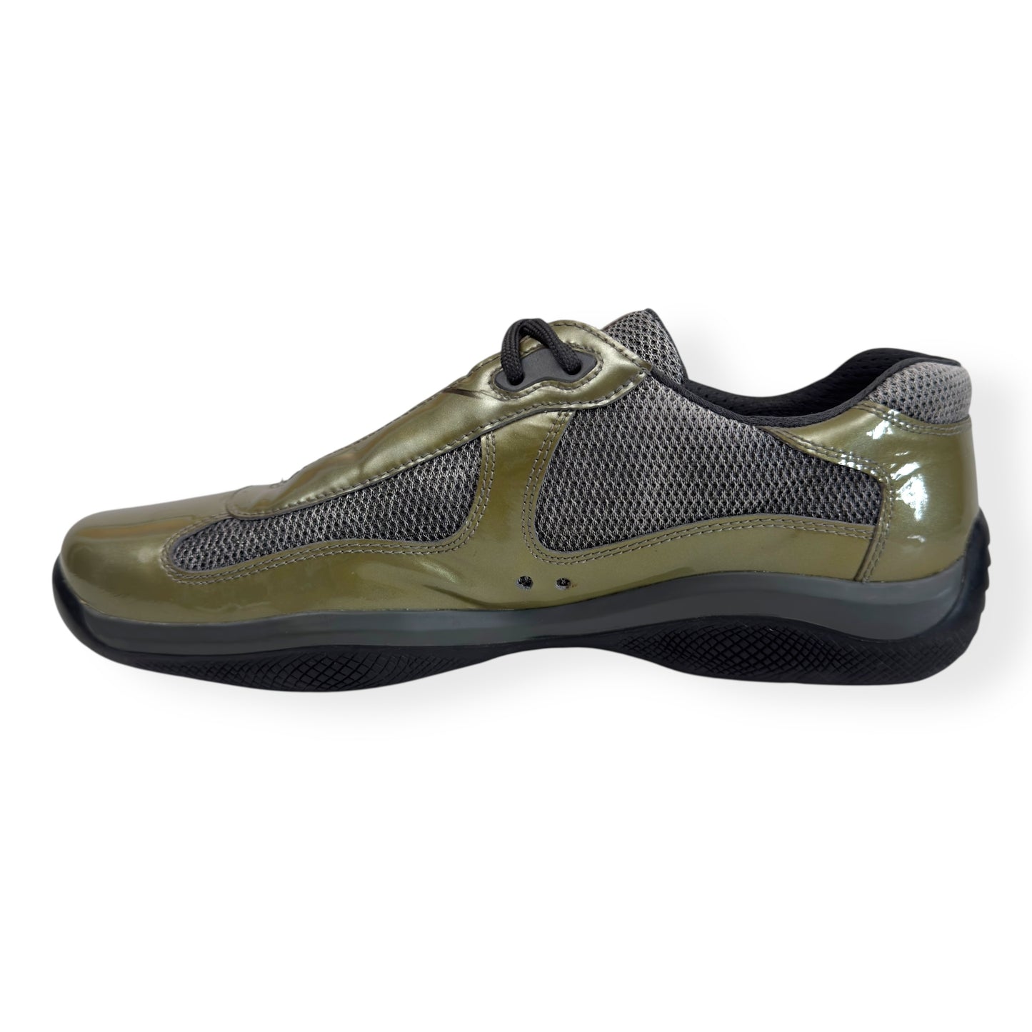 PRADA AMERICAS CUP SNEAKER OLIVE GREEN UK8.5