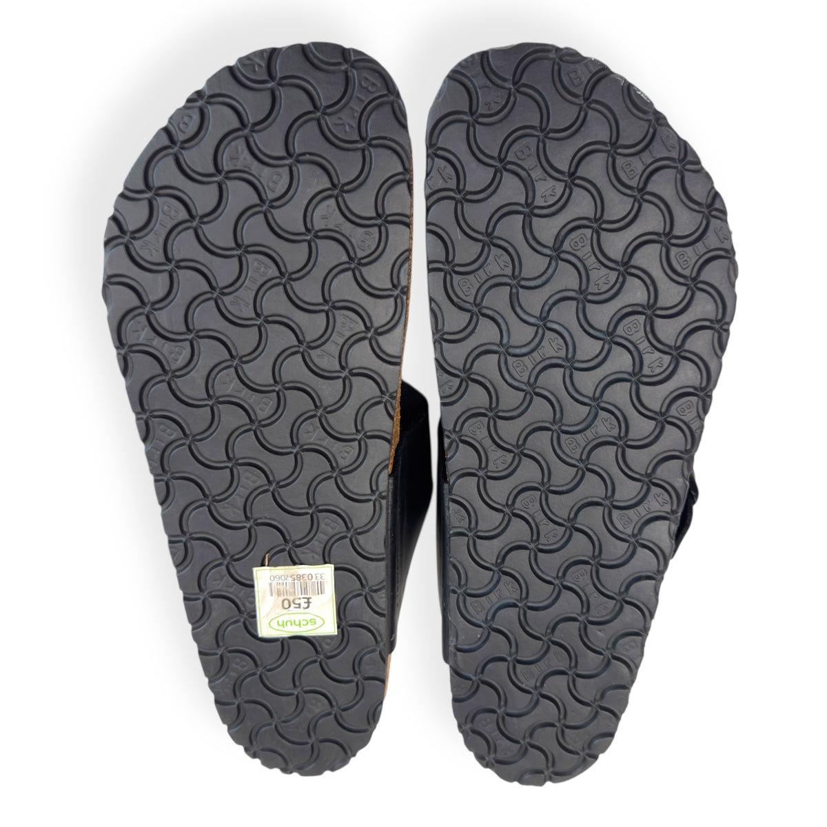 BIRKENSTOCK BIRKO FLOR SANDALS BLACK UK9