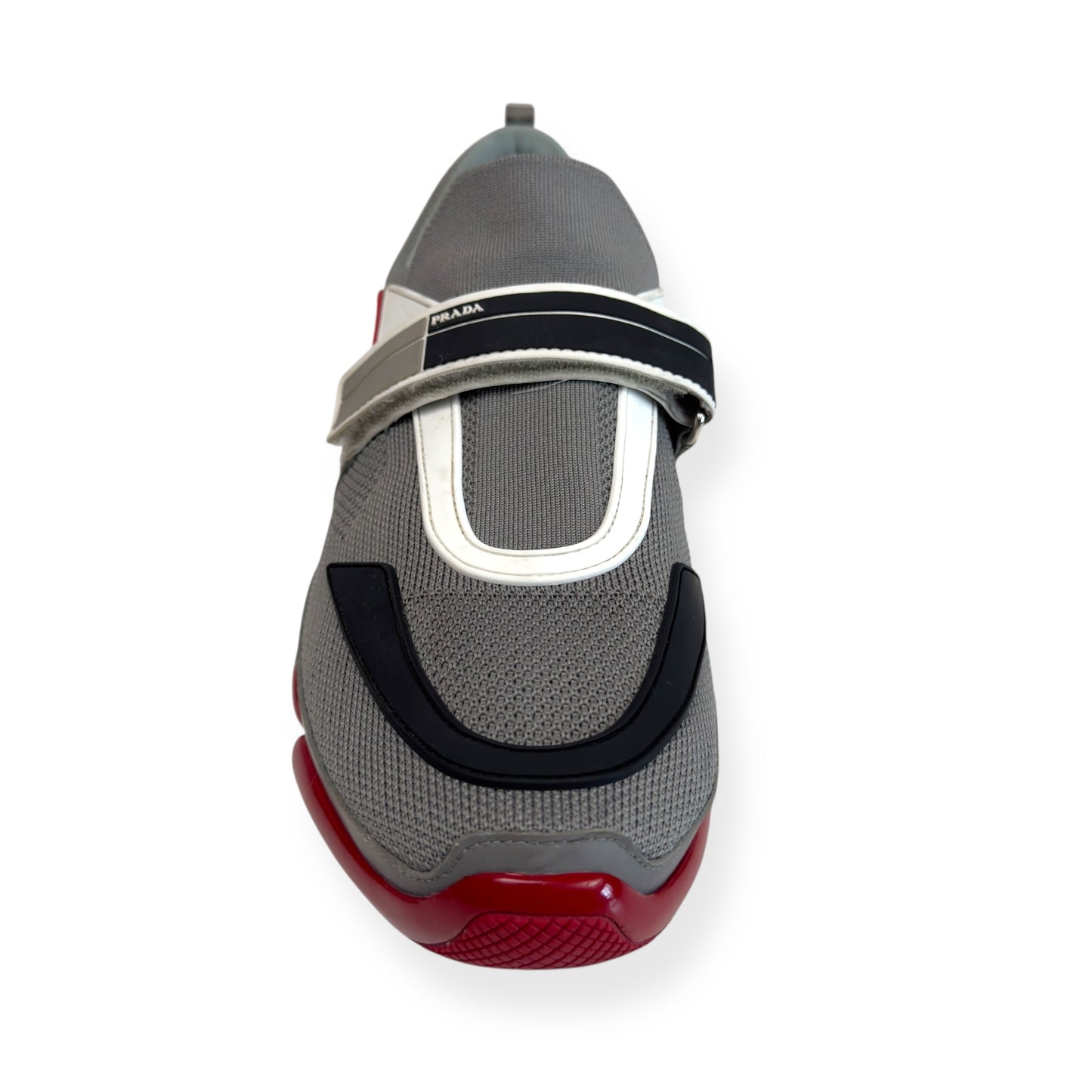 PRADA CLOUDBUST SNEAKER GREY / RED UK9
