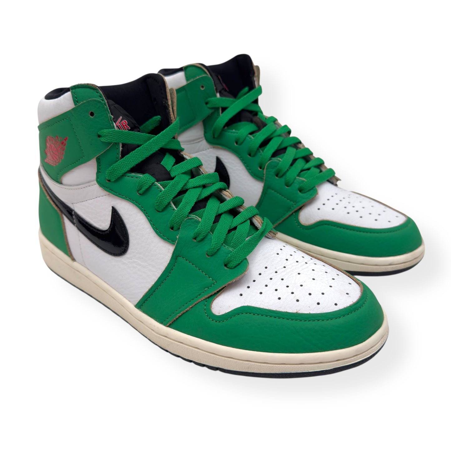 NIKE AIR JORDAN 1 RETRO HIGH OG SNEAKER LUCKY GREEN UK9.5
