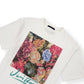 LOUIS VUITTON FLORAL PRINT T-SHIRT WHITE / PINK L