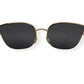 CELINE CL40284U SUNGLASSES GOLD / GREY