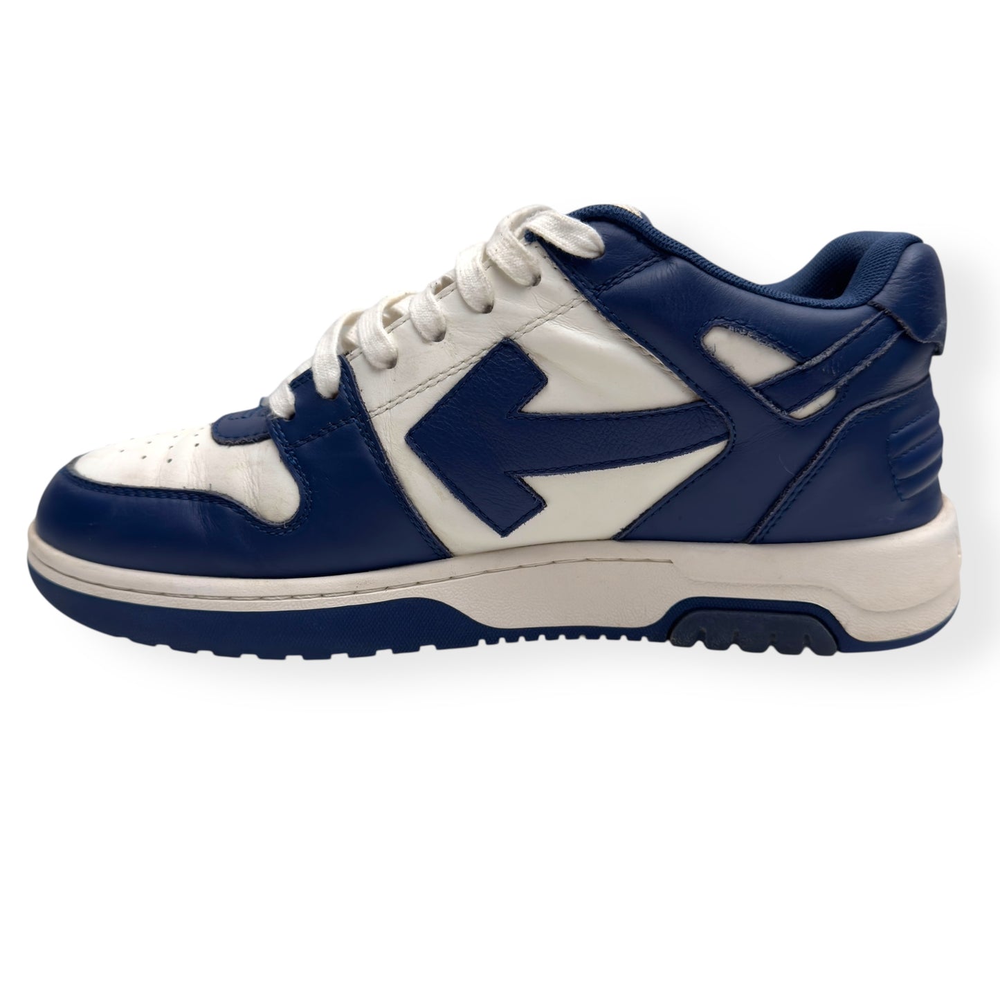 OFF-WHITE OUT OF OFFICE LOW TOP SNEAKER BLUE / WHITE 42 / UK8