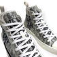 DIOR B23 HIGH TOP SNEAKERS BLACK / WHITE 42 / UK8