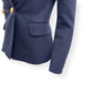 BALMAIN DOUBLE-BREASKTED WOOL BLAZER NAVY 38 / S / UK10