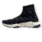 BALENCIAGA SPEED SNEAKER BLACK / WHITE 42 / UK8