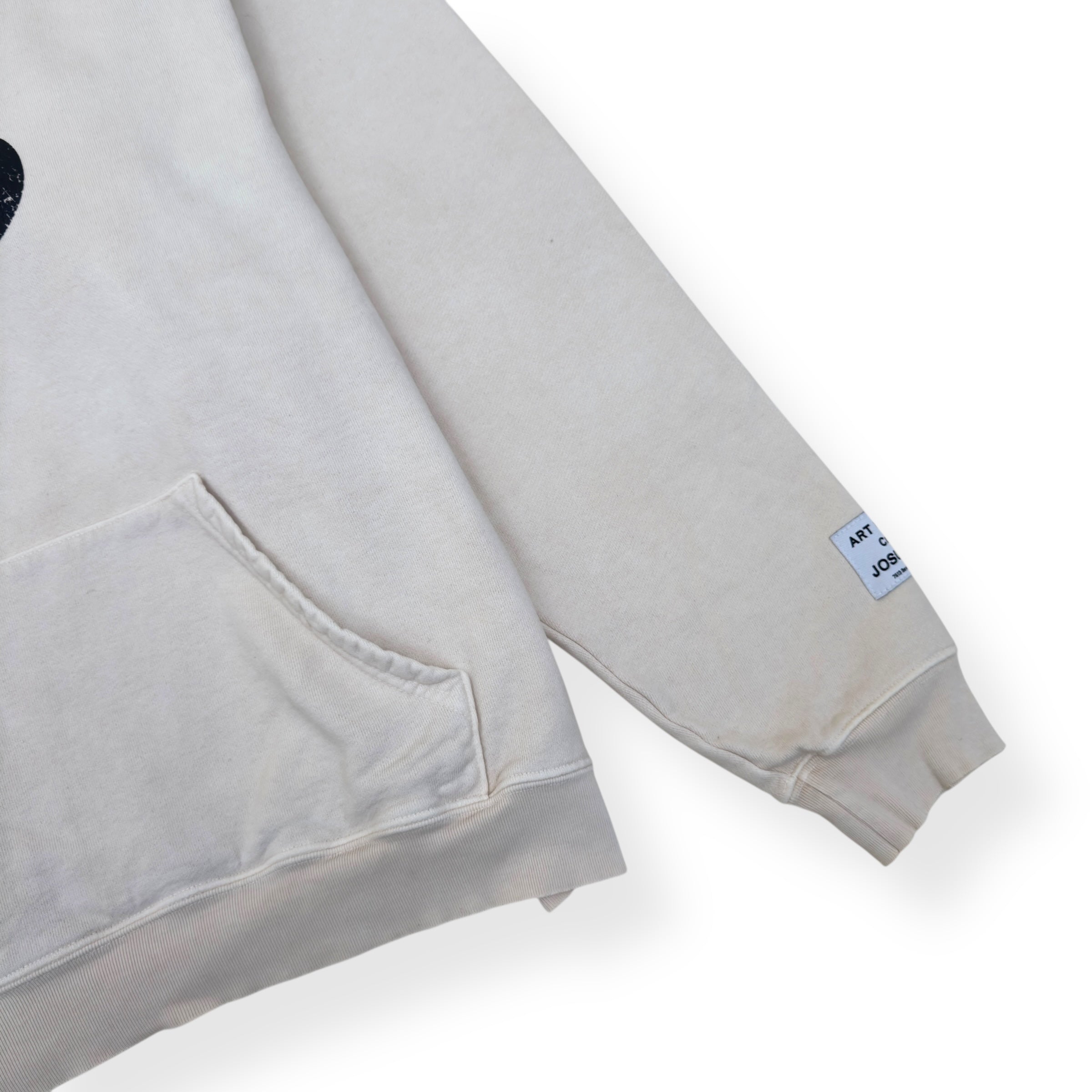 GALLERY DEPT. GYM HOODIE ECRU / BLACK L