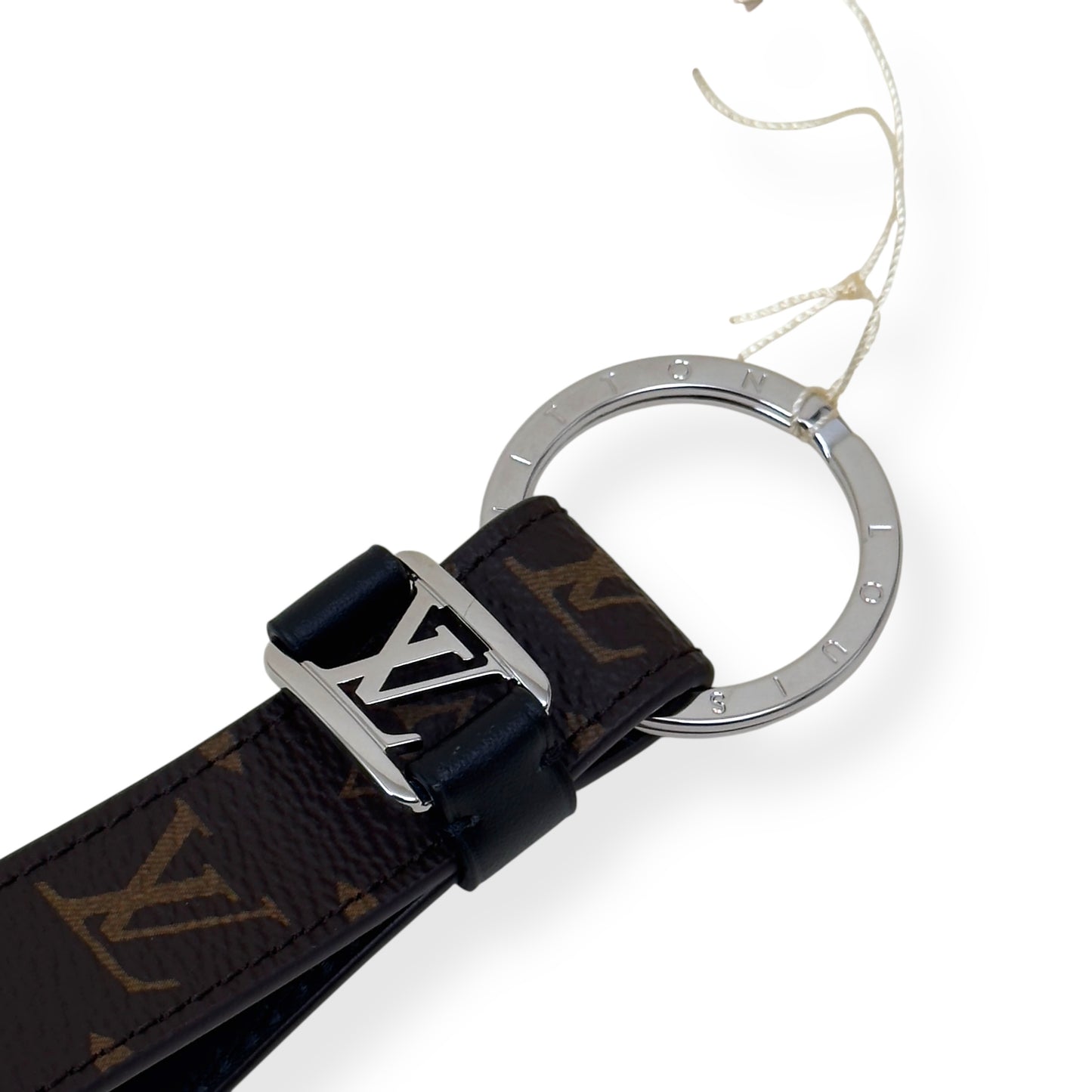 LOUIS VUITTON DRAGONNE KEY HOLDER BROWN