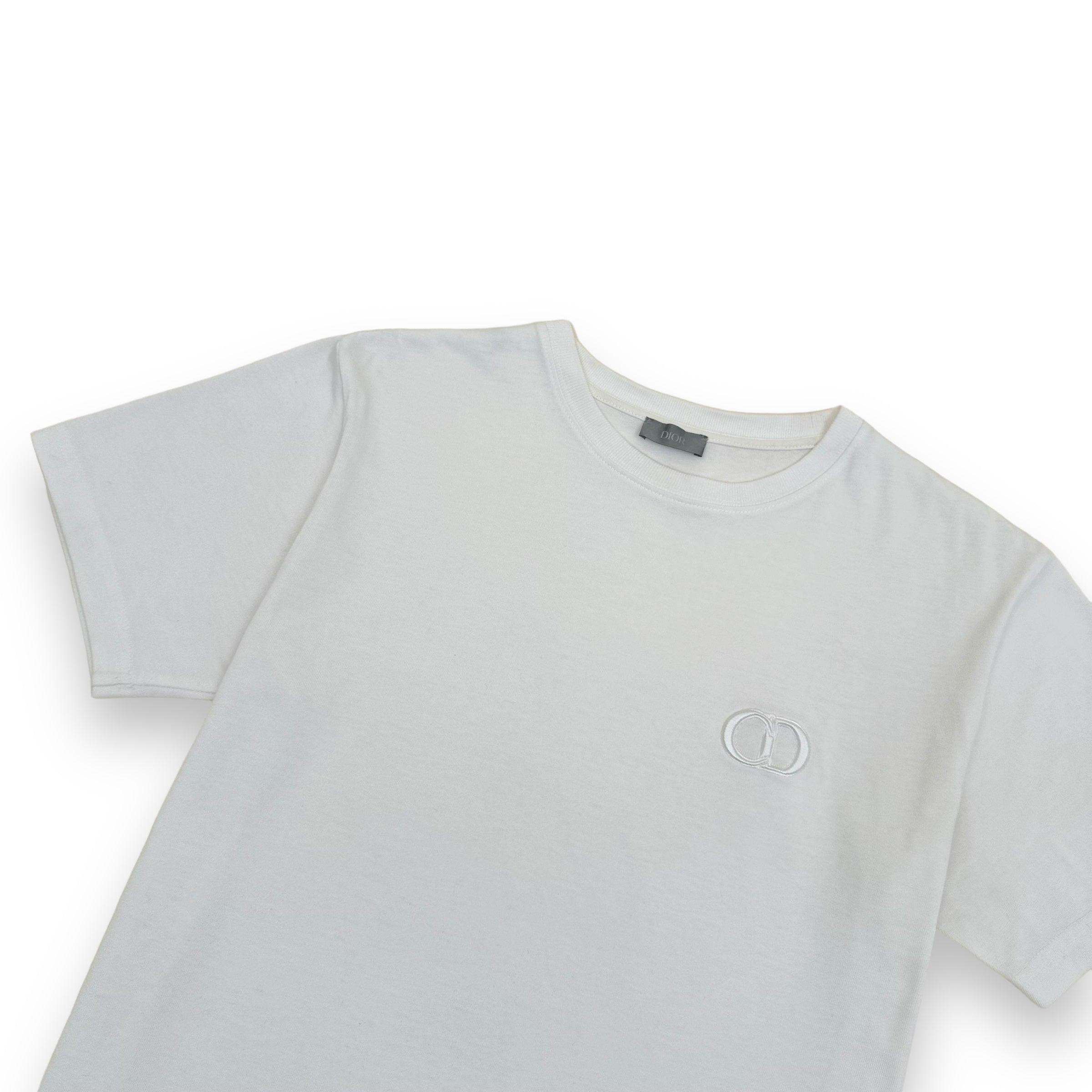 DIOR CD ICON COTTON T-SHIRT WHITE M