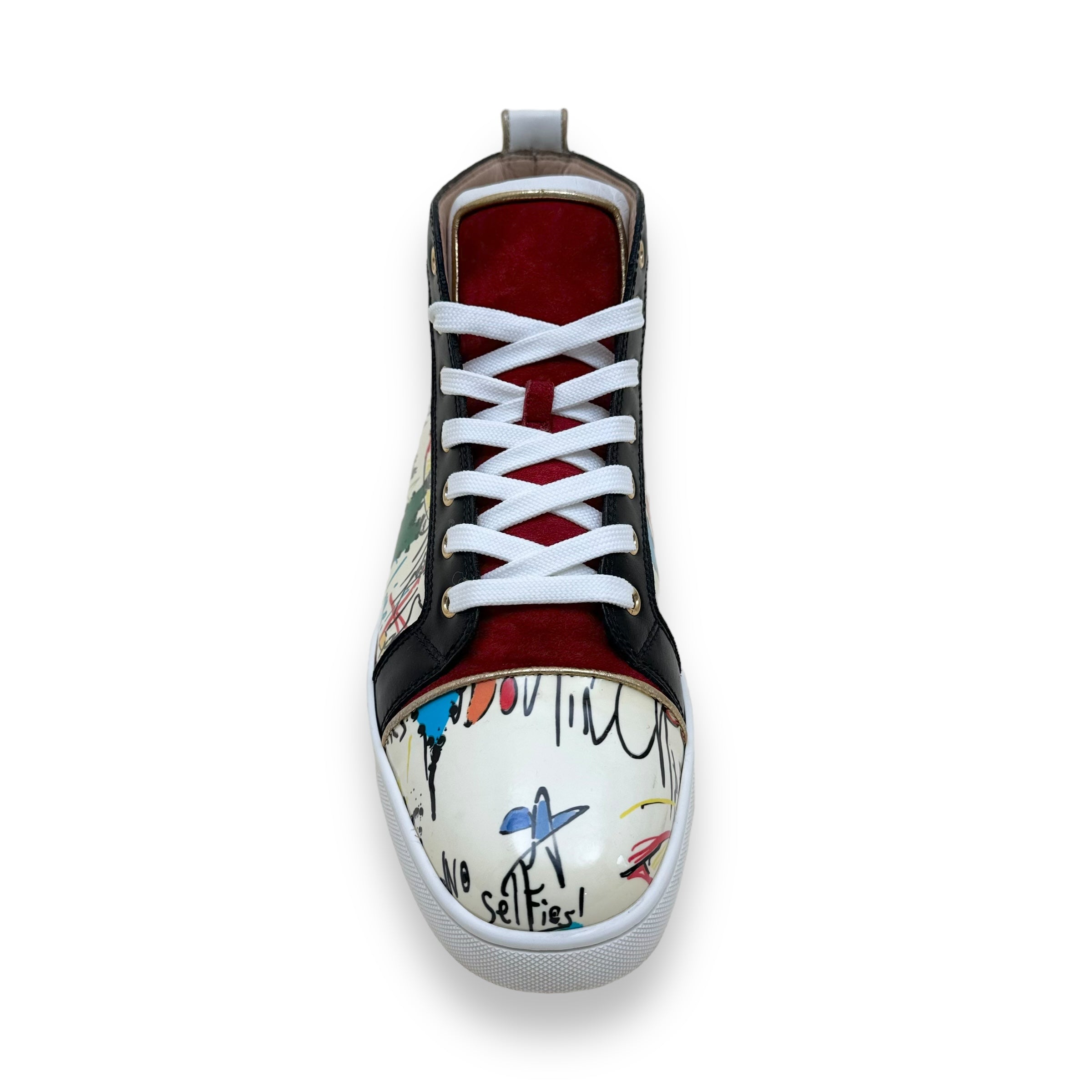 Louboutin graffiti shoes best sale